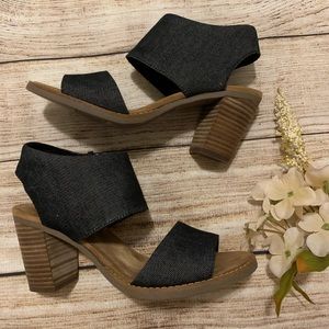 Tom’s Majorca Zip Peep Toe Sandal